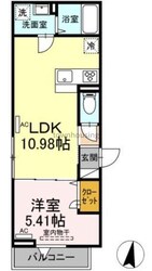 （仮）D-room堀切1丁目の物件間取画像